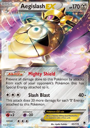 Aegislash-EX (#65/119)