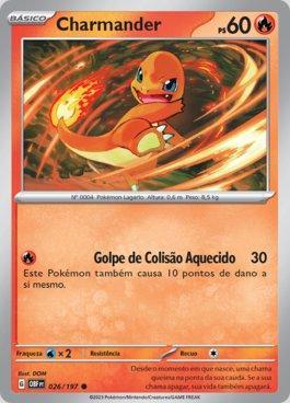 Carta Pokémon - Charizard ex 215/197 - Obsidiana em Chamas - Copag