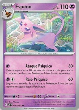 売れ筋アイテムラン Espeon (086/197) | Busca de Cartas | LigaPokemon シングルカード