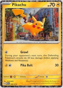 Pikachu (#006/015)