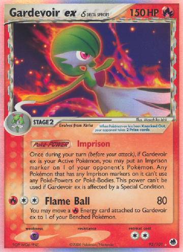 Carta Pokemon Gardevoir EX Santo Estevão • OLX Portugal