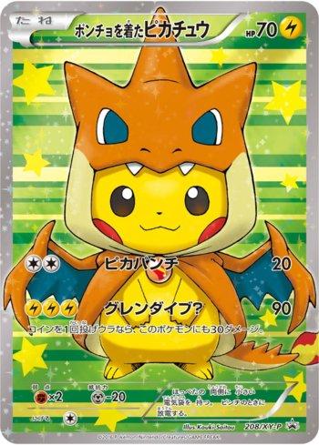 Poncho-wearing Pikachu (208/298) | Busca de Cartas | LigaPokemon