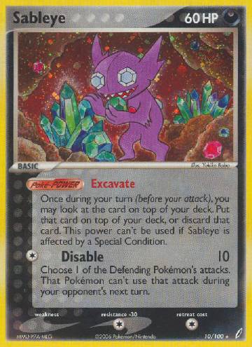 Mega Sableye e Tyranitar-GX, Sintonia Mental