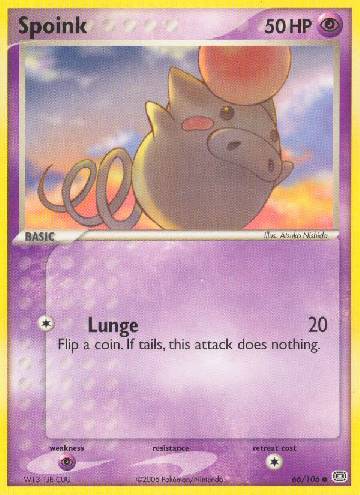 Spoink (#66/106)
