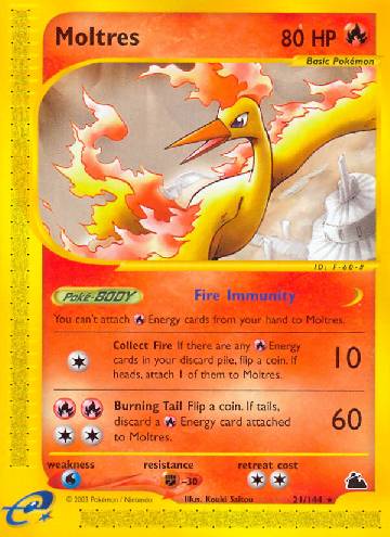 Moltres (#21/144)