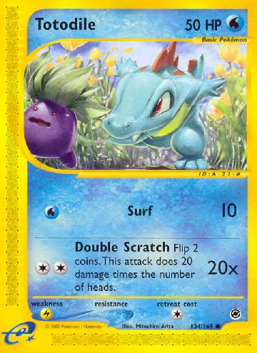 Totodile (#134/165)