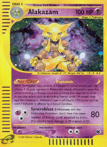 Carta Pokémon Alakazam Ex 25/124 - Português!!!, Produto Masculino Pokémon  Usado 26620032