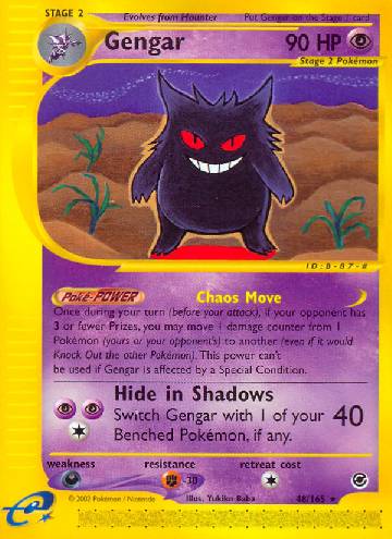 Cartas Pokemon Para Imprimir  Pokemon, Gengar, Pokemon cards