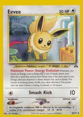 Eevee, Cartas promocionais