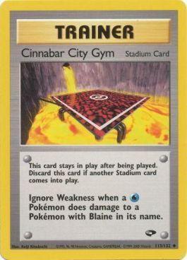 Cinnabar City Gym (#113/132)