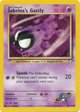 Sabrina's Gengar 29/132ポケモンカード Sabrina's Gengar 29/132 Gym Challenge Unlimited Pokémon TCG