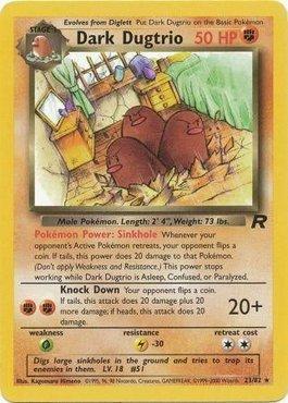 Dark Dugtrio (#23/82)