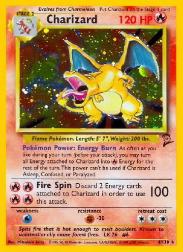 Charizard (1/111), Busca de Cards