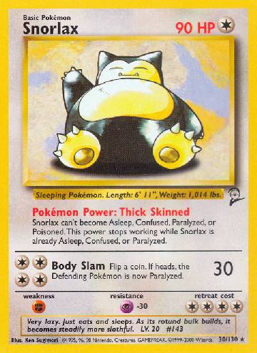 Cartas Pokemon Para Imprimir  Snorlax, Pokemon snorlax, Pokemon cards