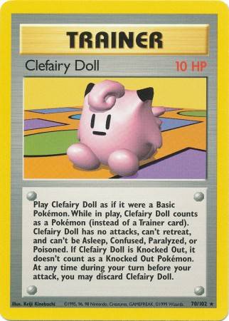 Clefairy Doll (#70/102)