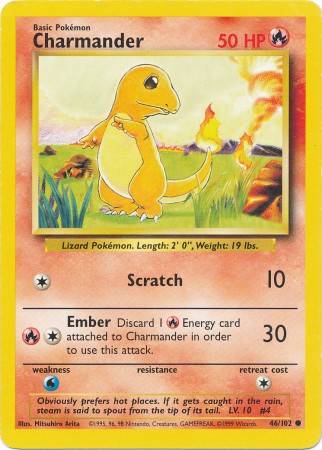 Charizard (02/25), Busca de Cards