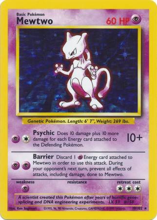 Copag Pokémon on X: E como força é algo que não falta nesse baralho, ainda  temos o Mew & Mewtwo GX 😎 Essa carta está aqui para correr da fraqueza à  Pokémon