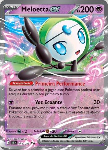 Meloetta ex (#044/086) - Epic Game - A loja de card game mais