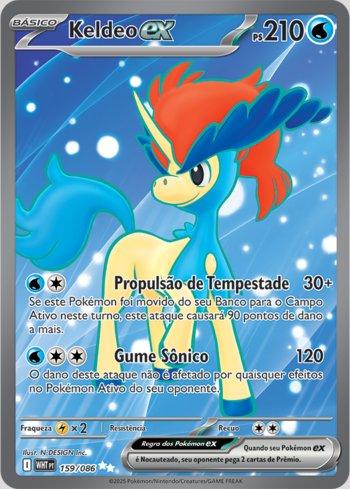 Keldeo ex (#159/086) - Epic Game - A loja de card game mais ÉPICA