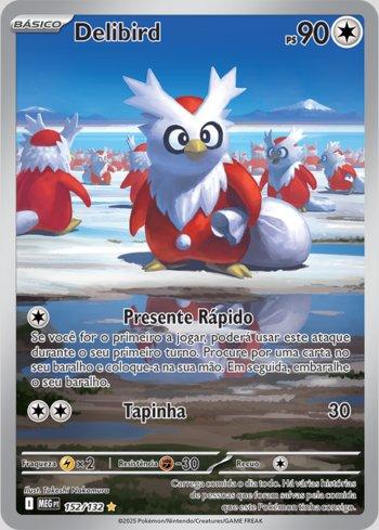 Delibird/デリバード ☆(AR) 152/132 Delibird (152/132) | Busca de Cartas | LigaPokemon