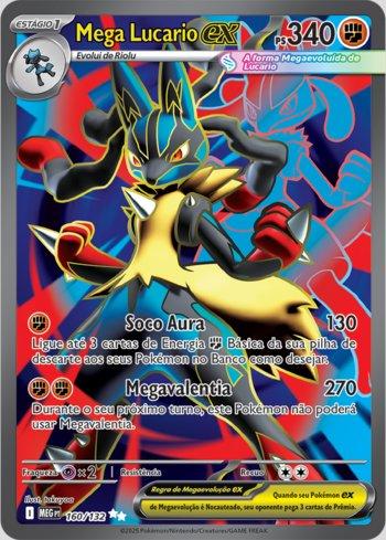 Mega Lucario ex (#160/132) | RASENGAN | GAME STORE TCG