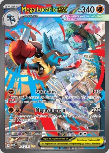 Mega Lucario ex (#179/132) - Epic Game - A loja de card game mais