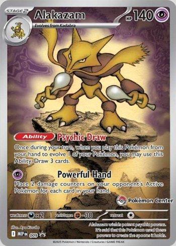 Alakazam (Pokemon Center Exclusive) (#009b/∞) | RED JOGOS: A SUA