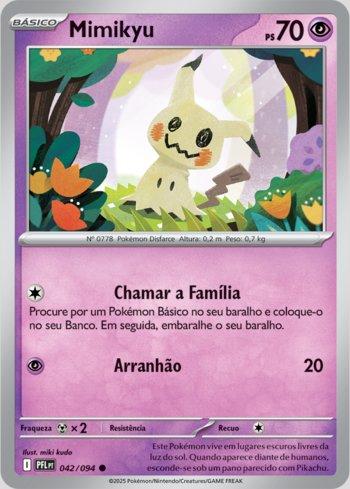 miiu様 Mimikyu (042/094) | Busca de Cartas | LigaPokemon