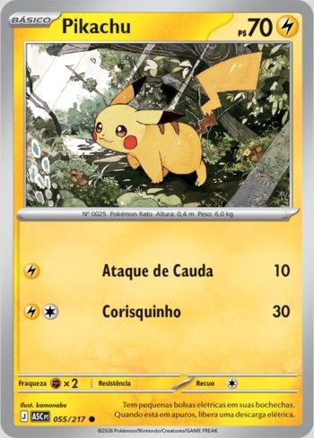 Pikachu (055/217) | Busca de Cartas | LigaPokemon