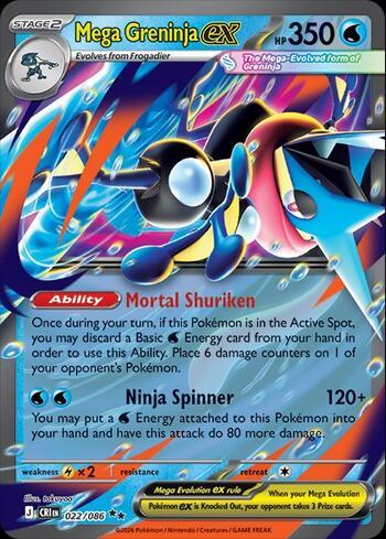 Mega Greninja ex