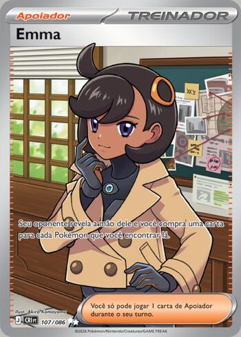 Emma (#107/086) | Geek Five - Leve sua paixão por Pokémon ao