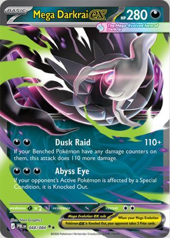 Mega Darkrai ex (048/084) | Busca de Cartas | LigaPokemon