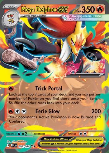 8 / 120 - Mega Delphox ex