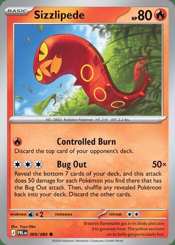 9 / 120 - Sizzlipede