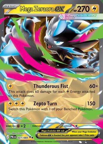 27 / 120 - Mega Zeraora ex