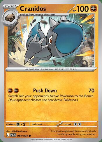 44 / 120 - Cranidos