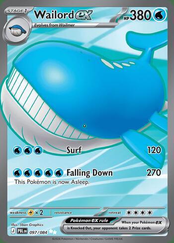 97 / 120 - Wailord ex