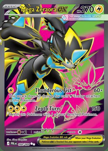 98 / 120 - Mega Zeraora ex