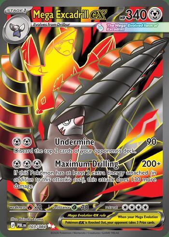 103 / 120 - Mega Excadrill ex