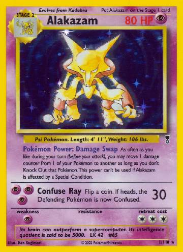 Alakazam (1/110), Busca de Cards