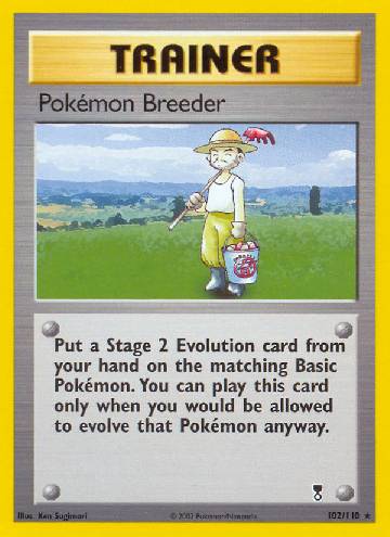 Criadora de Pokémon / Pokémon Breeder (#102/110)