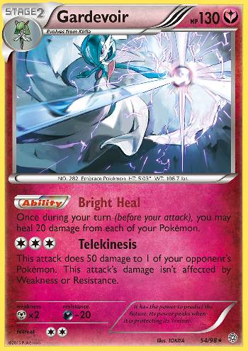 Carta Pokemon Avulsa - M Gardevoir Ex