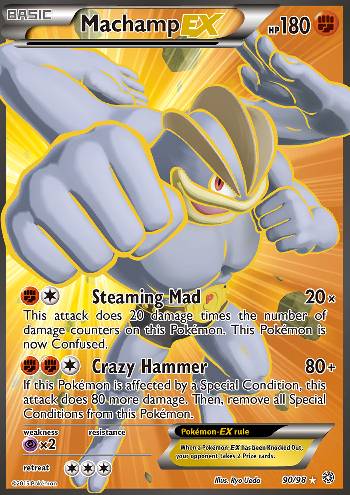 Lata - Pokémon Lutador - Machamp Ex - Lacrado