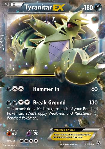 Tyranitar-EX (#42/98)