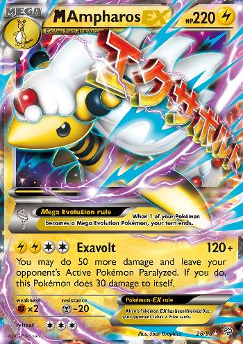 M Ampharos-EX (#28/98)