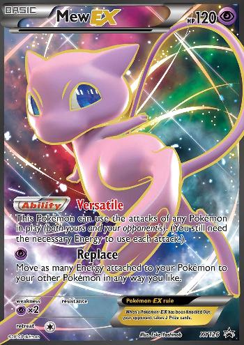 Carta Pokemon Mew Ex + 25 Cartas