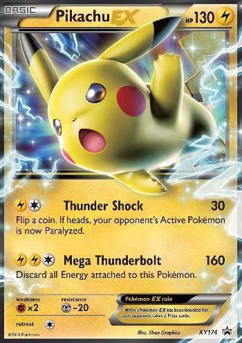 Pikachu-EX (XY174/∞), Busca de Cards