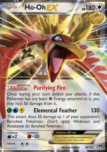 Pokemon HO OH EX 165