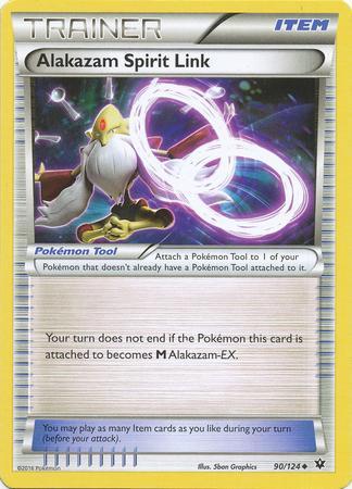 Elo Espiritual de Alakazam / Alakazam Spirit Link (#90/124)