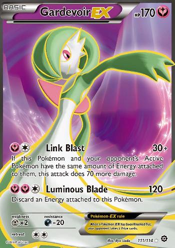 Carta Pokémon Gardevoir Ex, Brinquedo Pokémon Nunca Usado 71669351